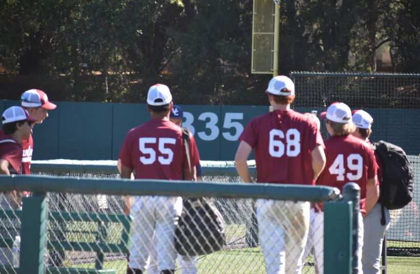 Campers at Stanford All Star Baseball Camp